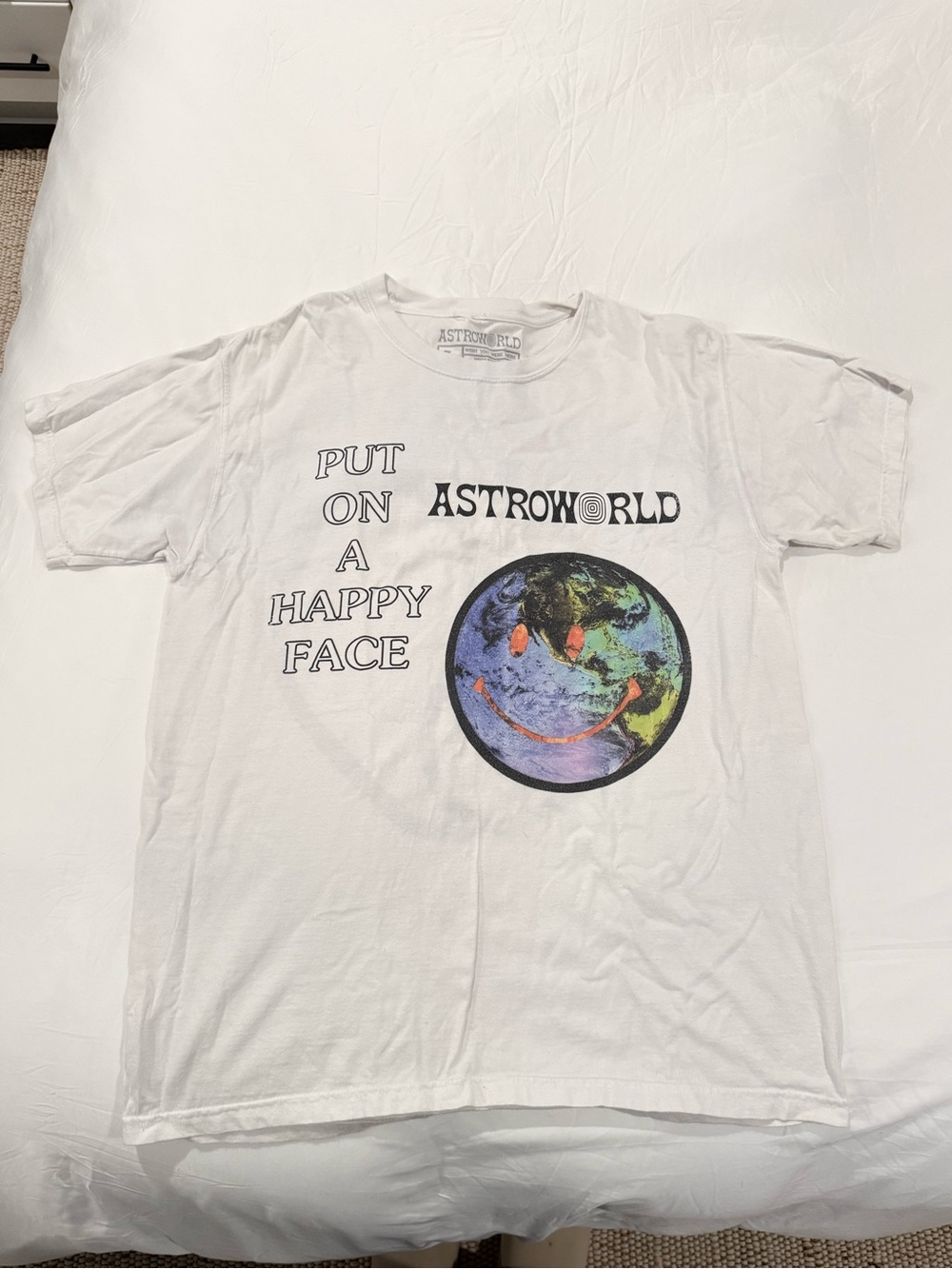 Astroworld "Put On A Happy Face" Graphic Tee